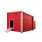 New Age Pet Jumbo Fontana Chicken Barn in Red ECHK503_B-RD - alternate 4